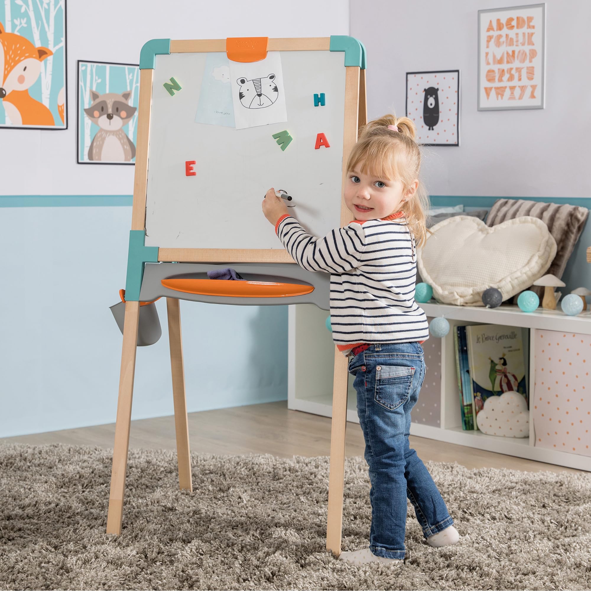 smoby-life-holztafel-kreativtafel-doppelseitig-mit-80-teilen image 7