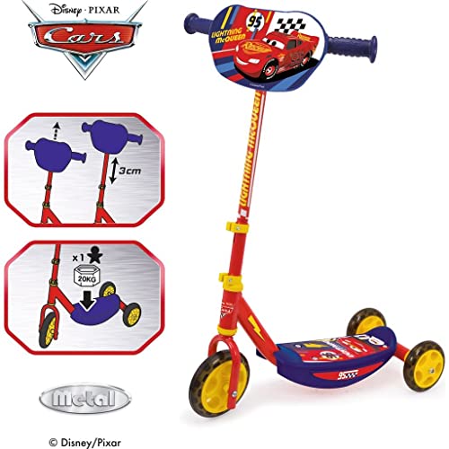smoby-disney-cars-roller-scooter-3-r-der-metallrahmen image 7