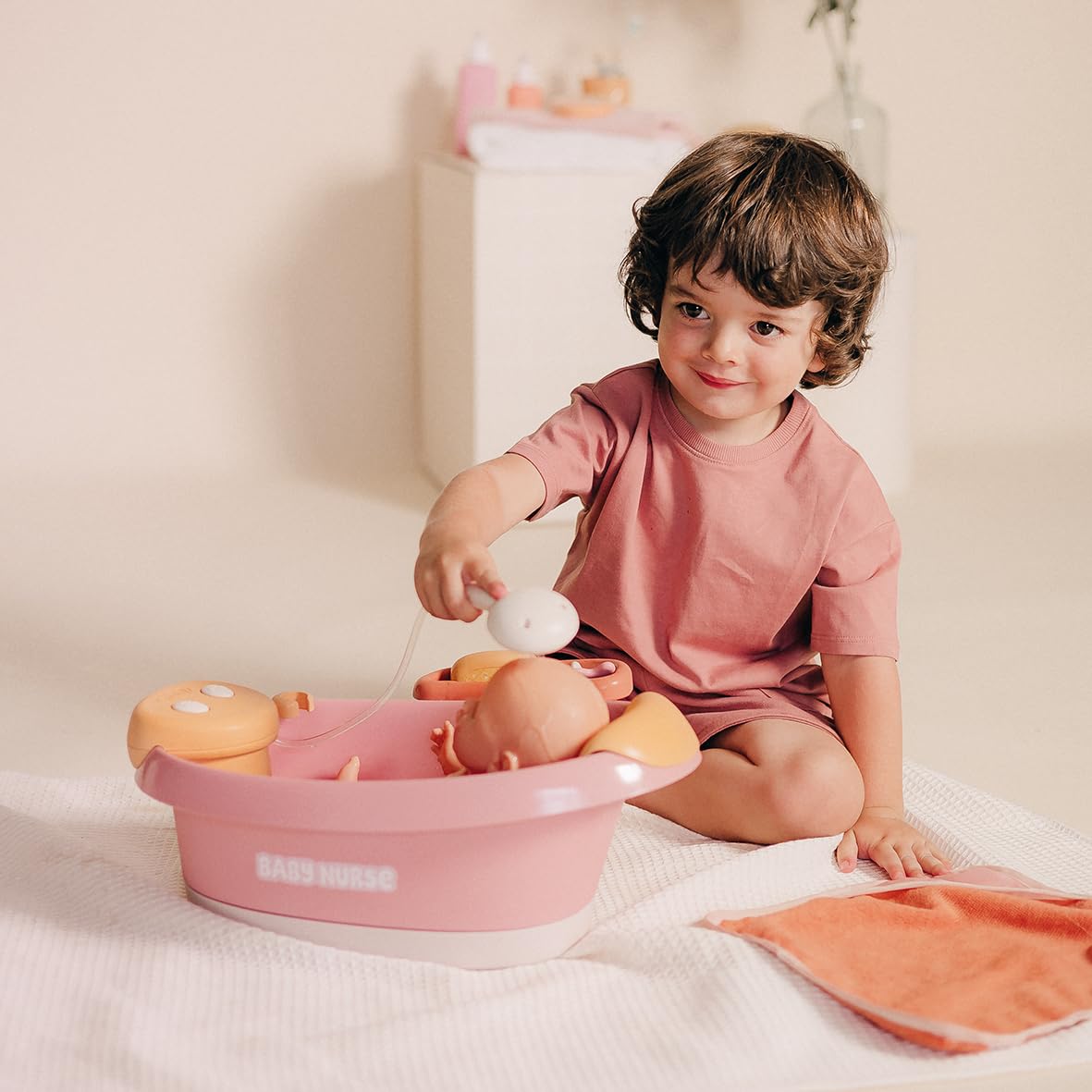 smoby-baby-nurse-puppen-badewanne-mit-led-und-zubeh-r image 7