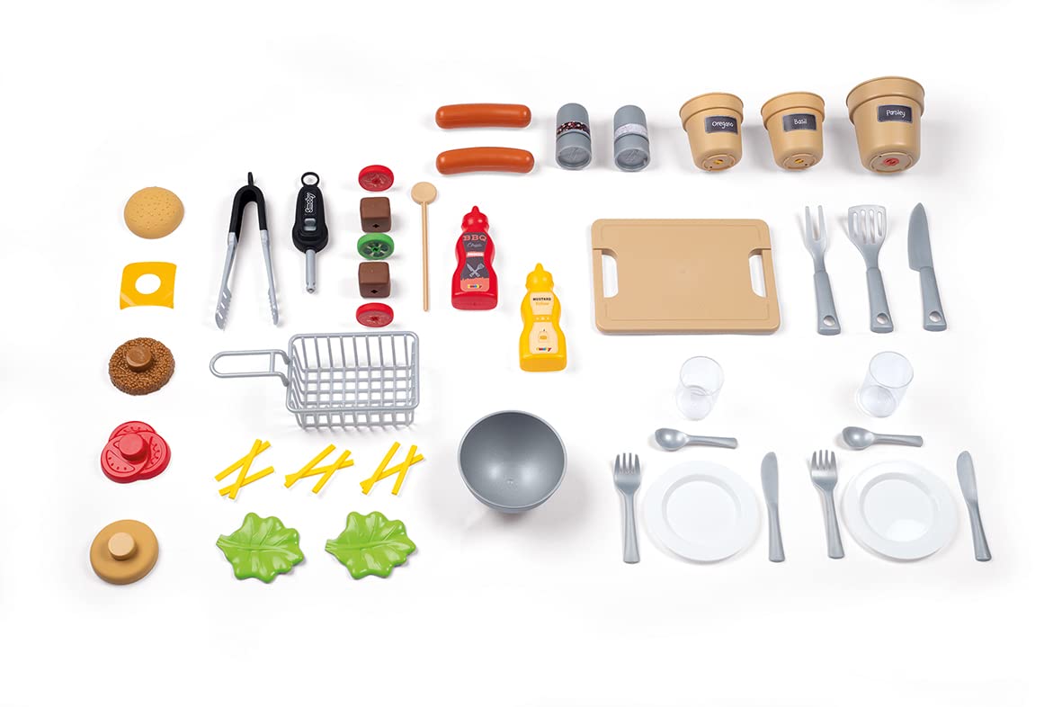 smoby-tefal-gartenspielk-che-outdoor-mit-grill image 3