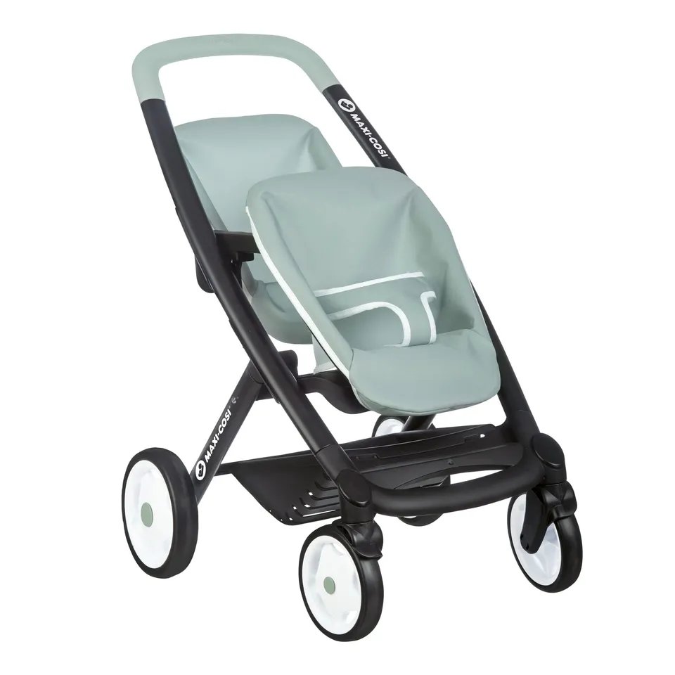 smoby-maxi-cosi-zwillings-puppenwagen-f-r-puppen-bis-42-cm-ab-3-jahren image 1