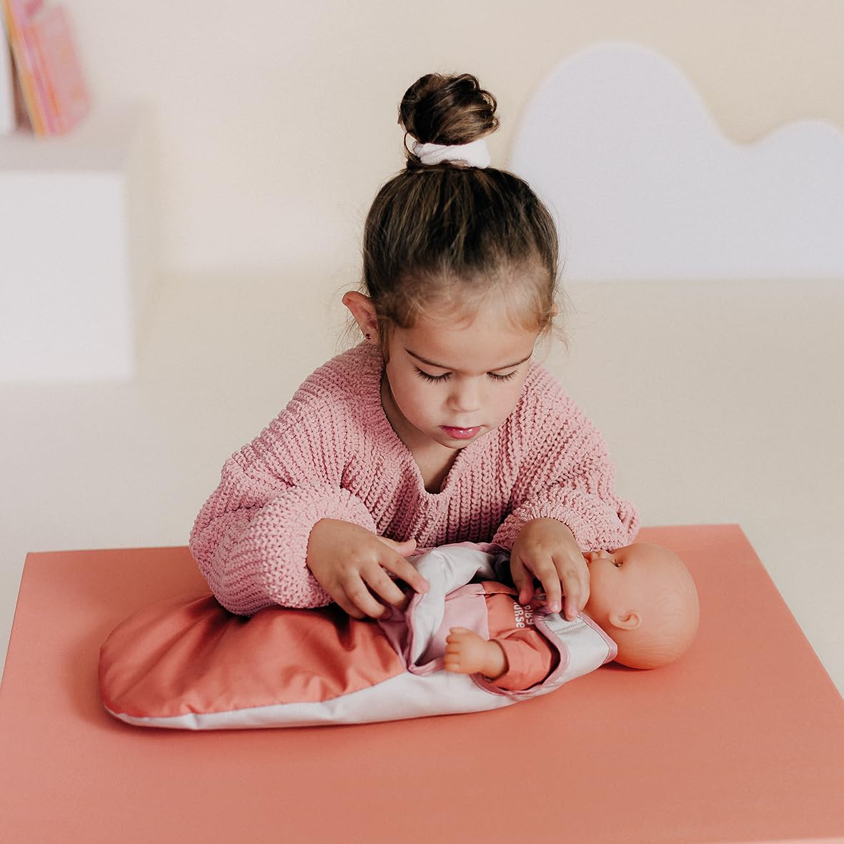 smoby-baby-nurse-puppen-schlafsack-42-cm-puppenzubeh-r-rosa image 4