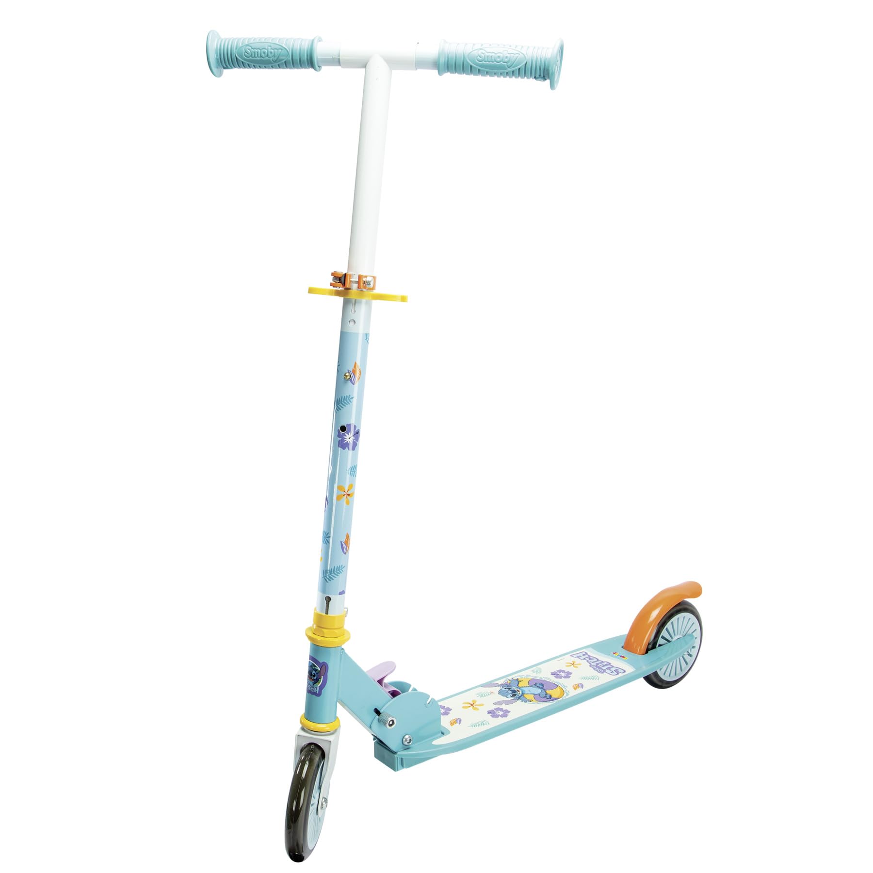smoby-disney-lilo-stitch-2-rad-scooter-roller-klappbar-ab-5-j image 1