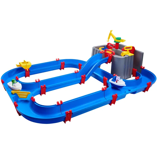 aquaplay-harbour-wasserbahn-mit-booten-und-figuren-ab-3-jahre image 1