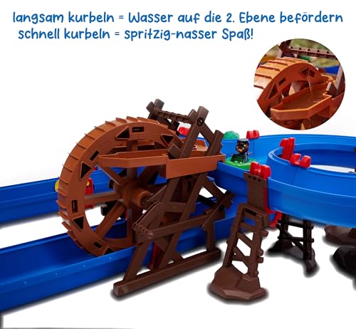 aquaplay-waterwheel-wasserbahn-2-ebenen-mit-wasserrad image 8