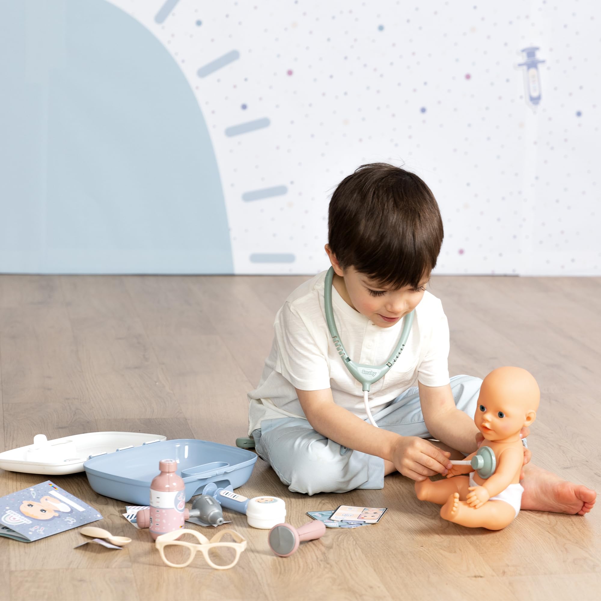 smoby-baby-care-arztkoffer-klein-19-tlg-ab-3-jahre image 2