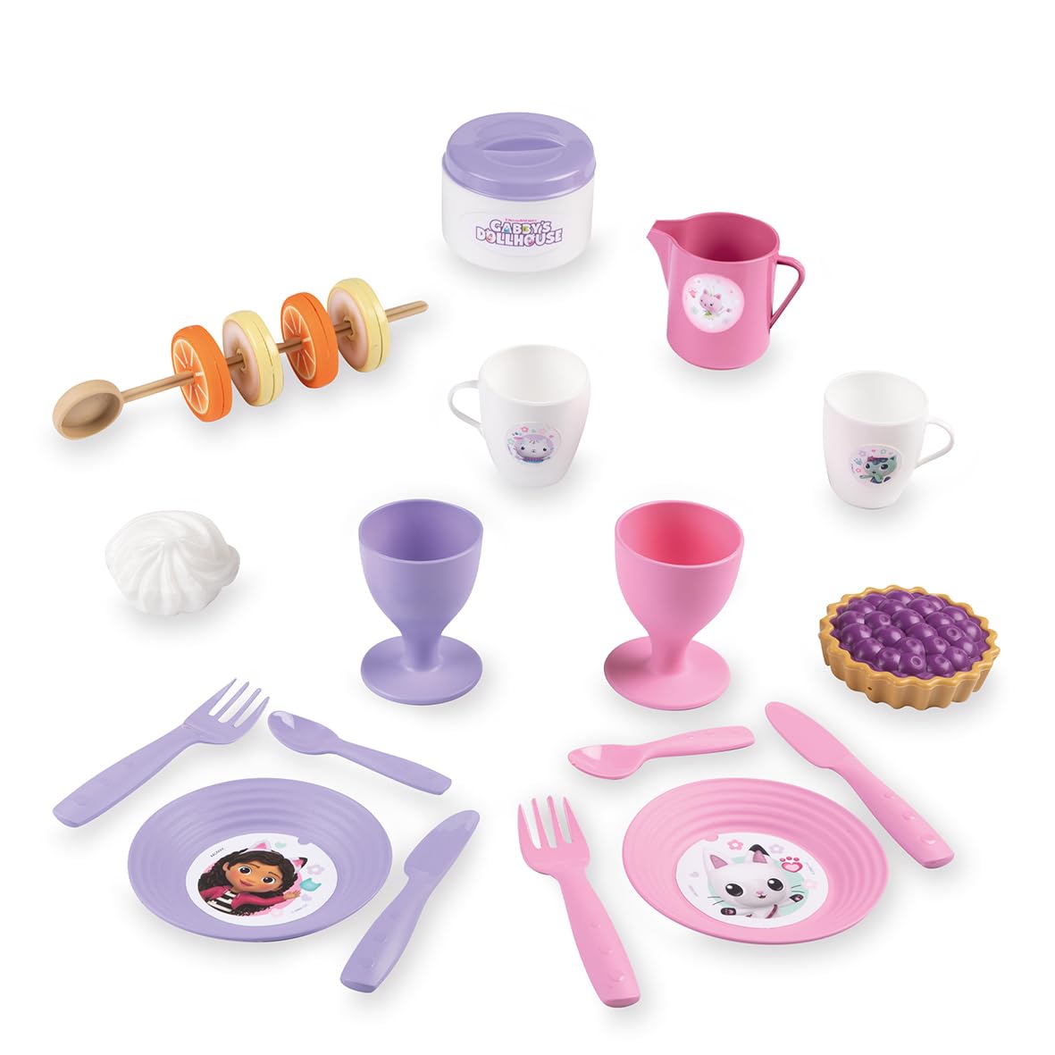 smoby-gabbys-dollhouse-picknickkorb-21-tlg-blau-ab-3-jahren image 4