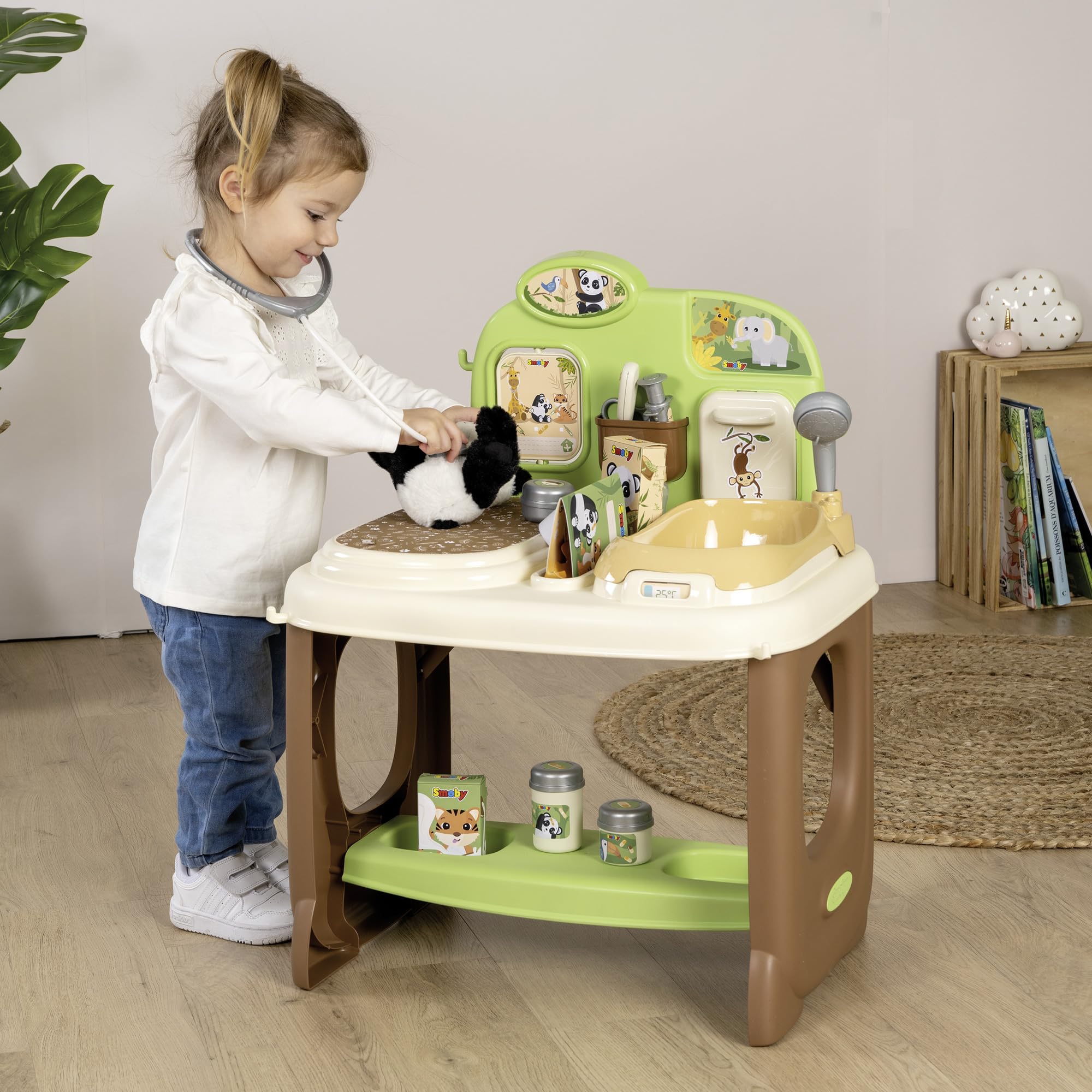 smoby-baby-care-tierarzt-klinik-spielset-mit-panda-ab-3-jahre image 4