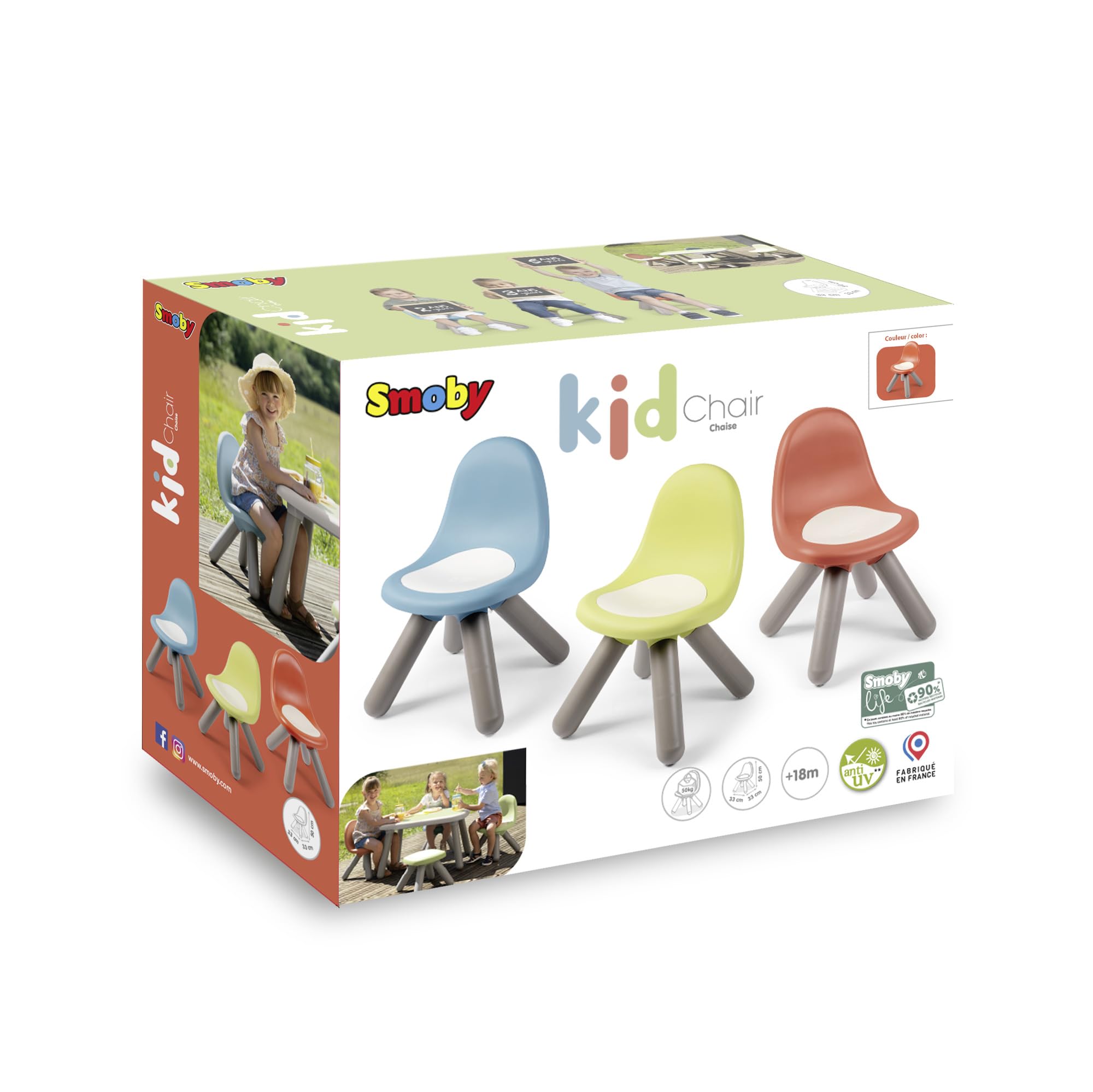 smoby-life-kinderstuhl-terrakotta-aus-recycling-27-cm image 7