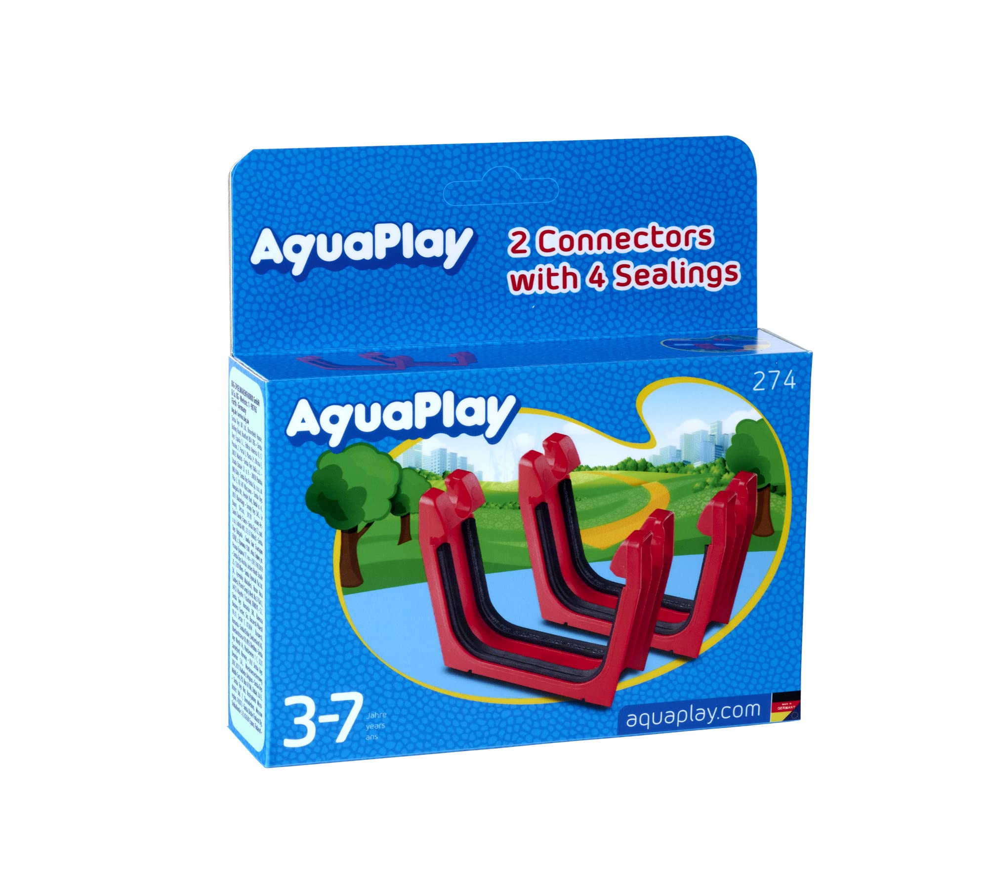aquaplay-watertable-verbindung-dichtung-wasserbahn-zubeh-r-rot image 2