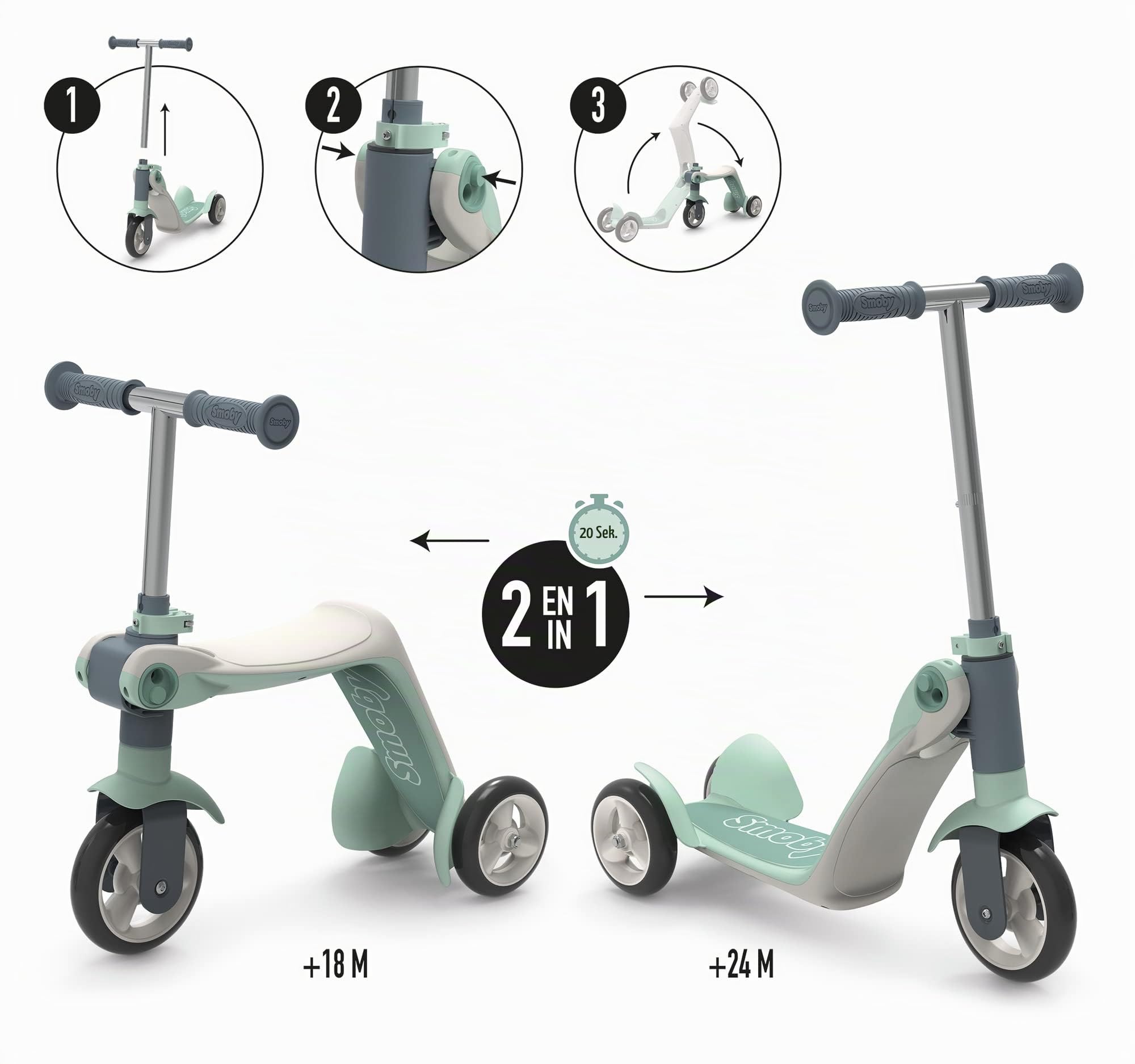 smoby-life-switch-roller-2-in-1-laufrad-scooter-ab-18-monate image 2