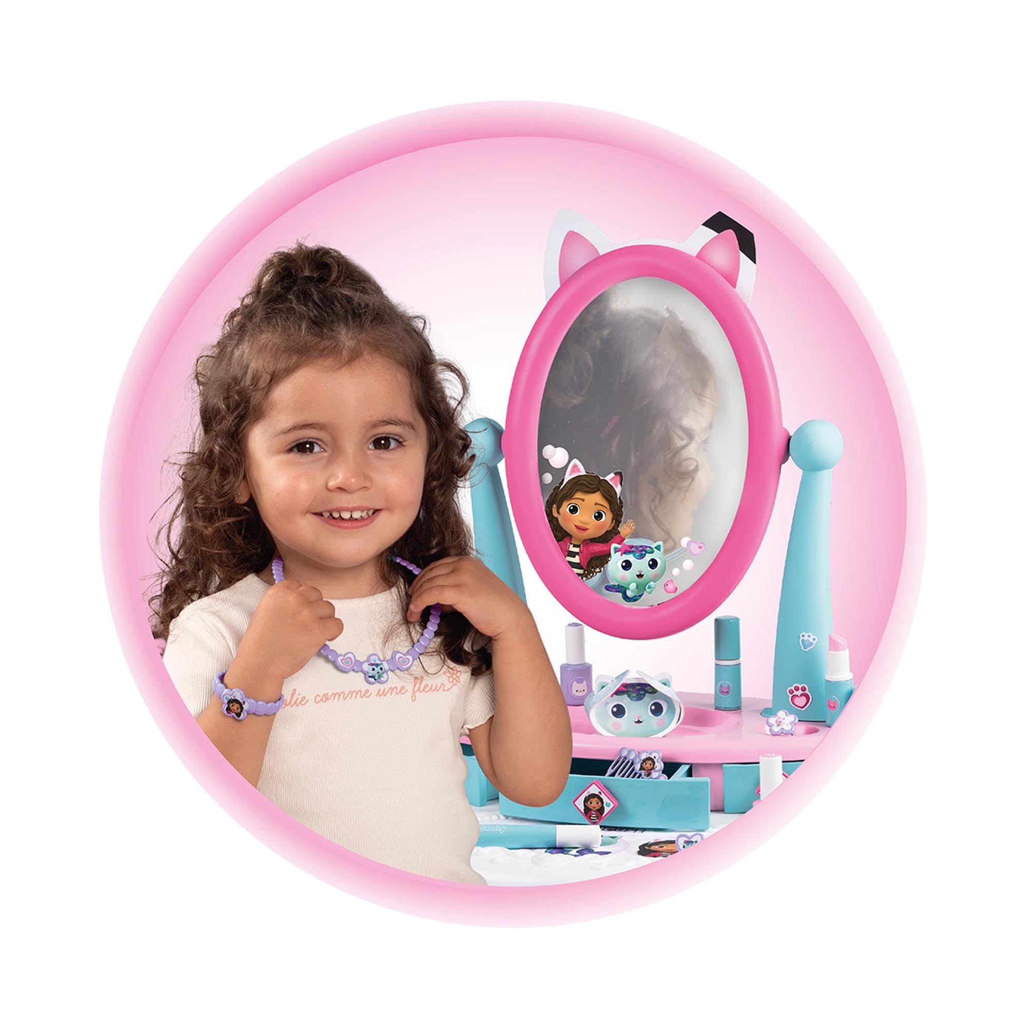 smoby-gabby-s-dollhouse-frisiertisch-schminktisch-12-teile image 4