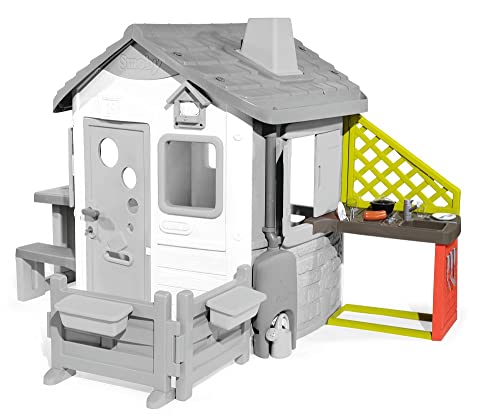 smoby-life-810901-anbau-k-che-spielhaus-mit-grill image 2