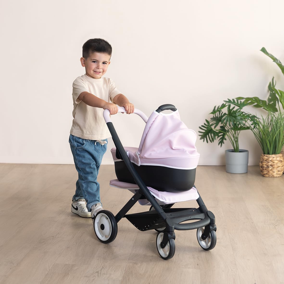 smoby-maxi-cosi-3-in-1-puppenwagen-f-r-puppen-bis-42-cm-ab-3-j image 4