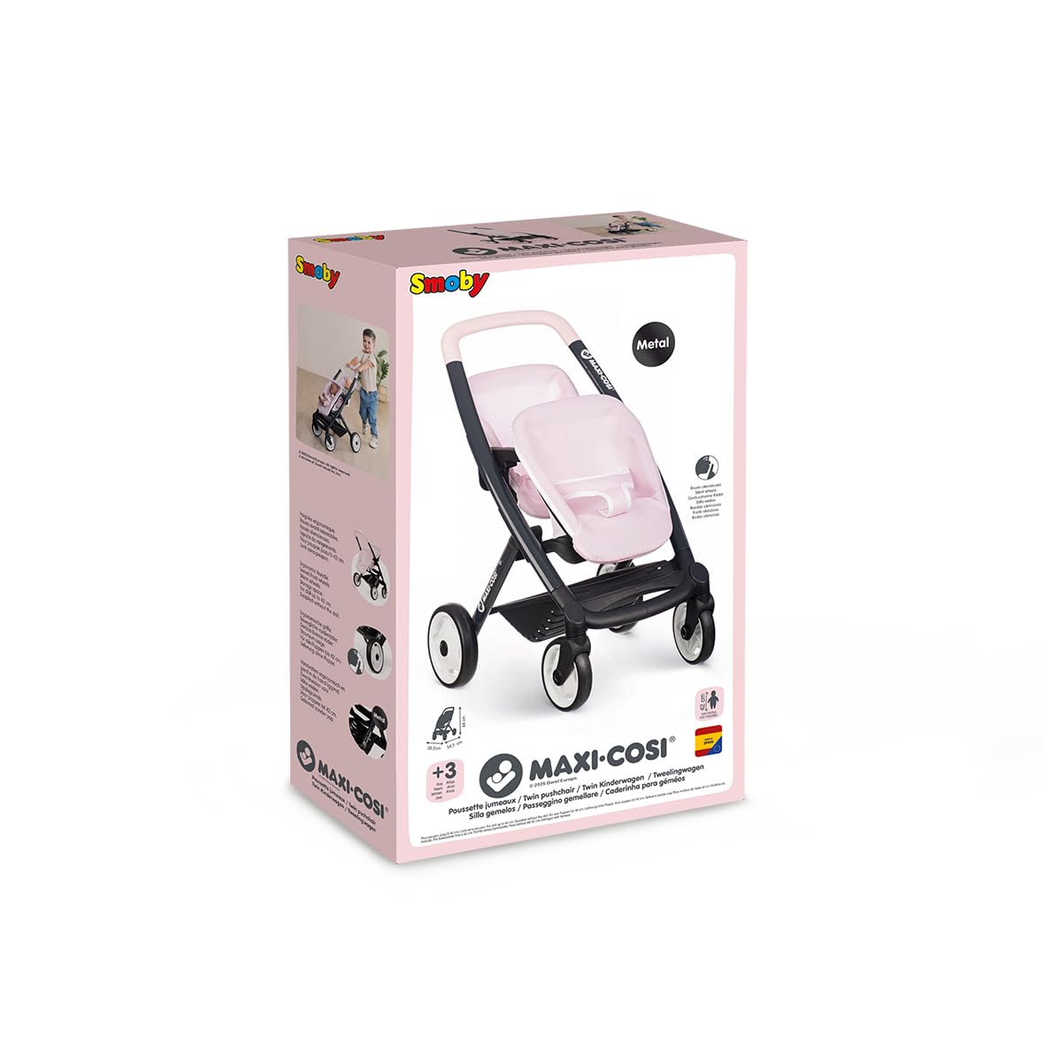 smoby-maxi-cosi-zwillings-puppenwagen-f-r-2x42cm-ab-3-jahre image 7