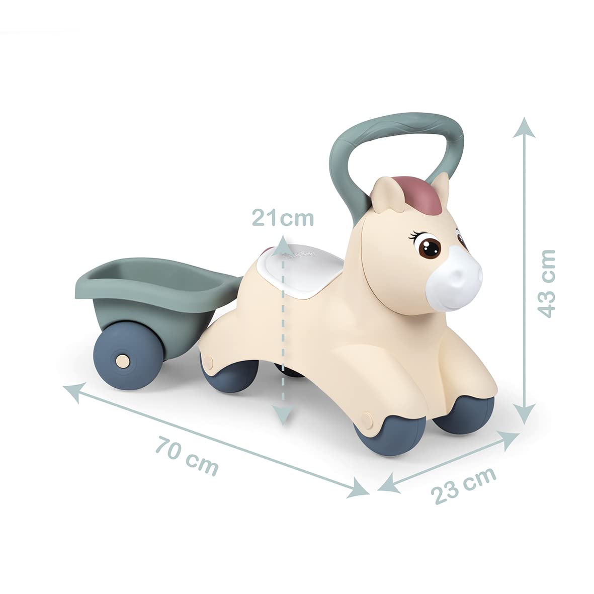 smoby-little-smoby-pony-baby-rutscher-mit-anh-nger-ab-1-jahr image 4