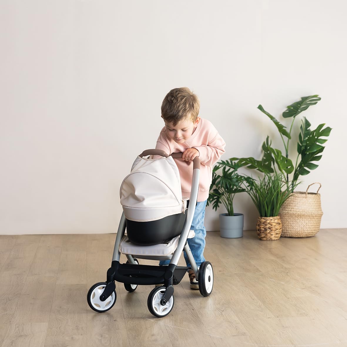 smoby-maxi-cosi-3-in-1-puppenwagen-buggy-f-r-puppen-bis-42-cm image 5