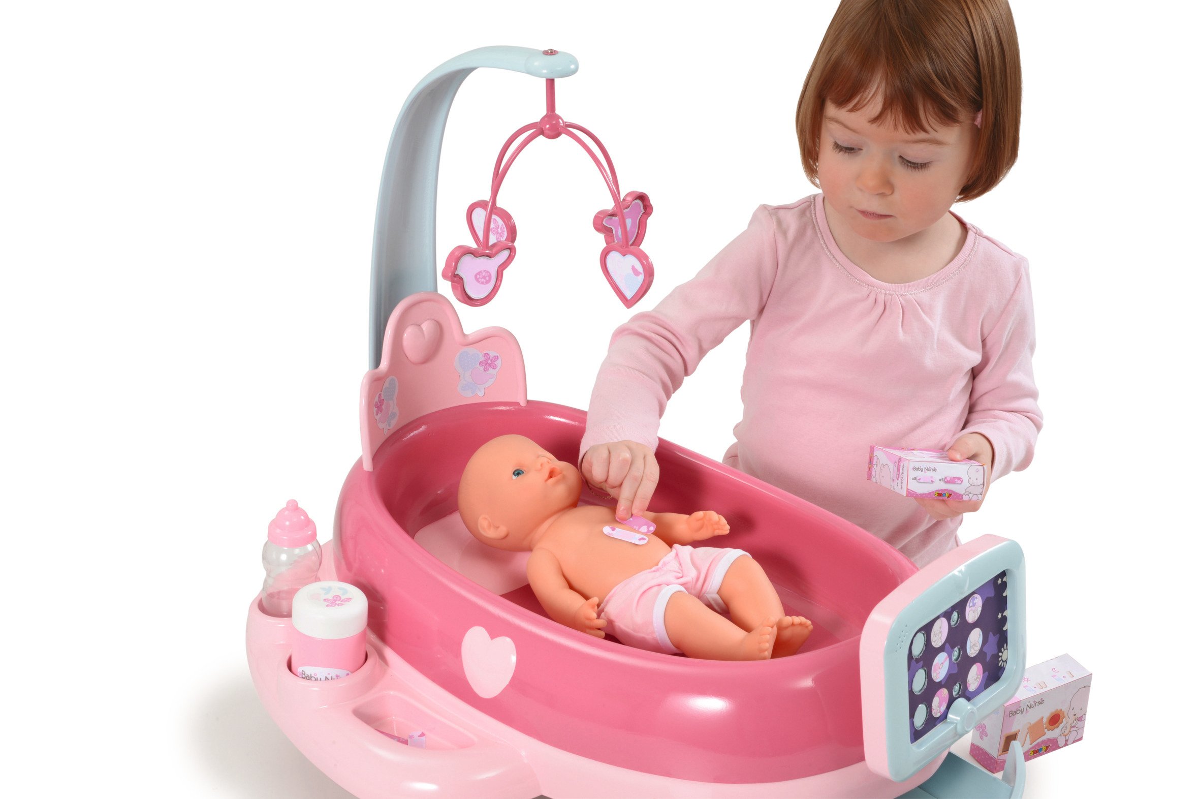 smoby-baby-nurse-puppenpflege-station-elektronisch-mit-puppe image 4