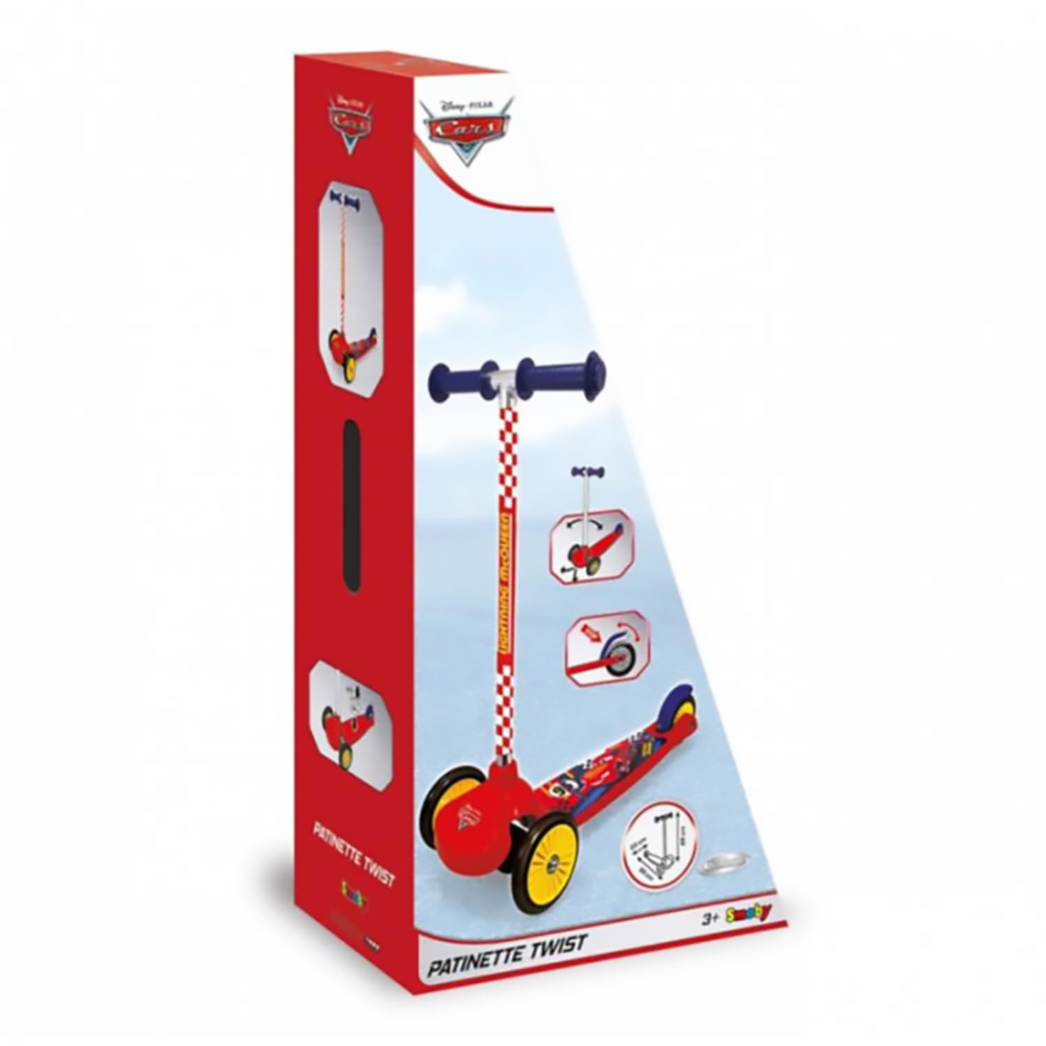 smoby-disney-cars-twist-scooter-roller-gewichtslenkung-ab-3-j image 2