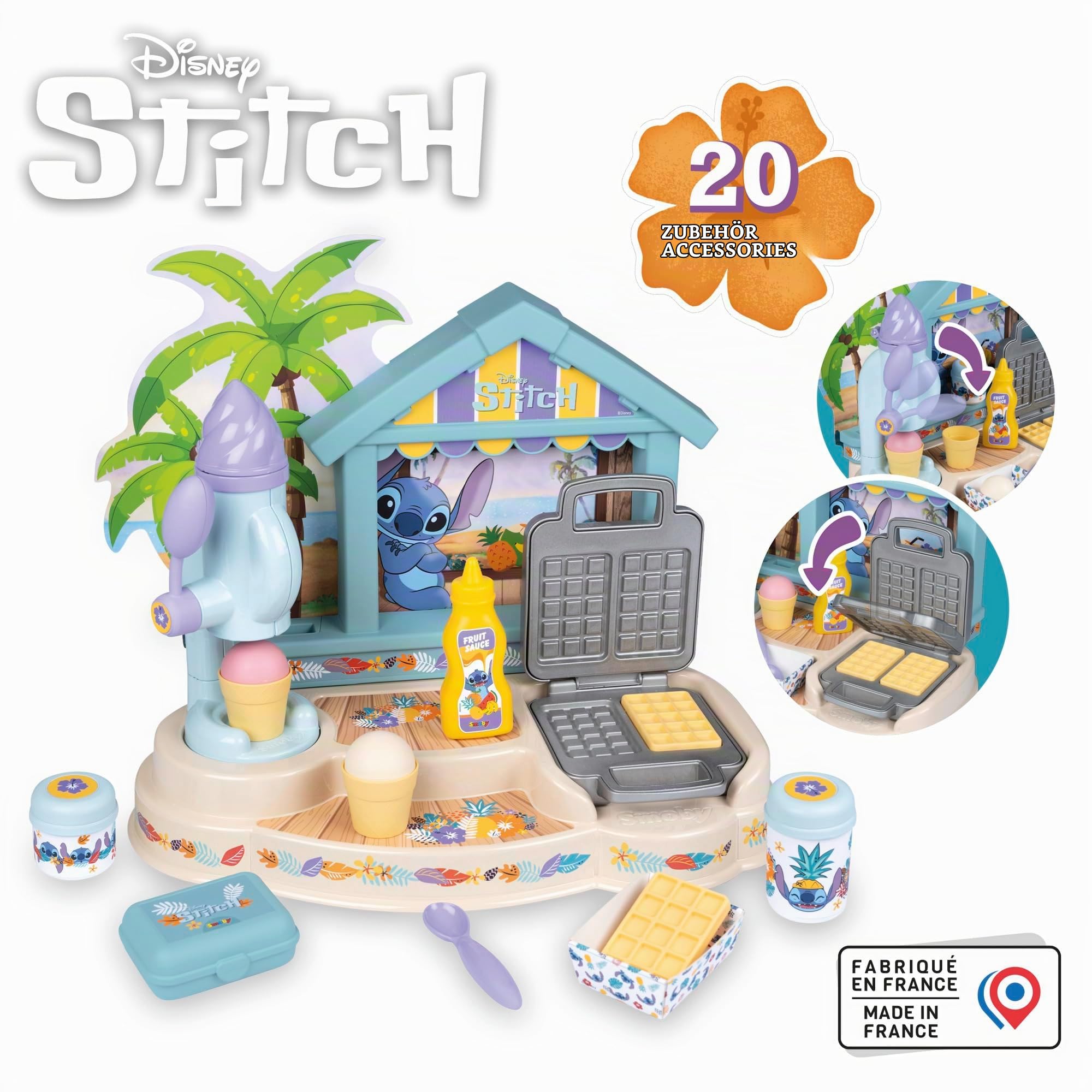 smoby-stitch-strandbar-eis-set-mit-12-teilen-ab-3-jahre image 2