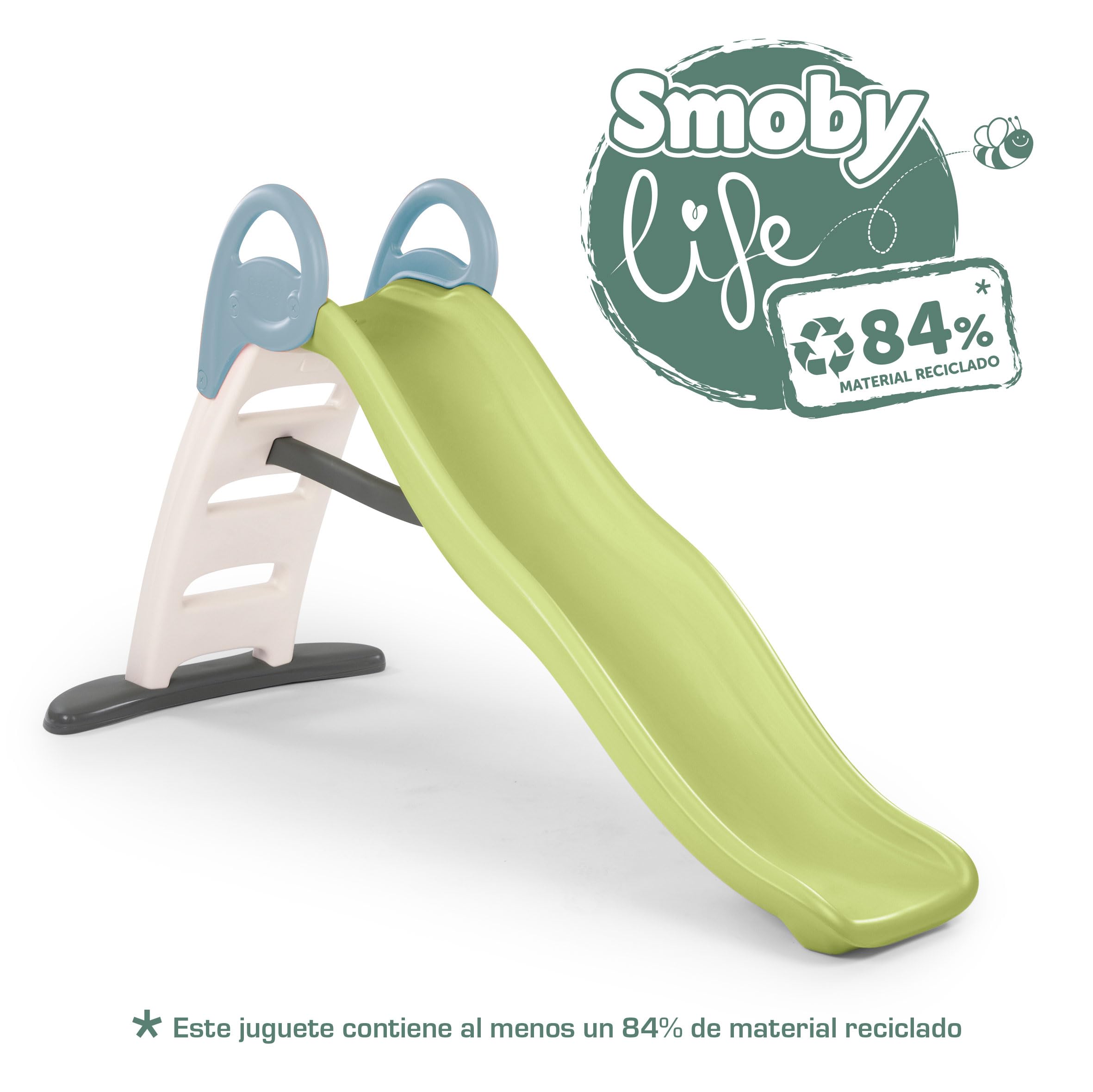 smoby-life-funny-wellen-rutsche-2-m-mit-wasseranschluss-recycelt image 2