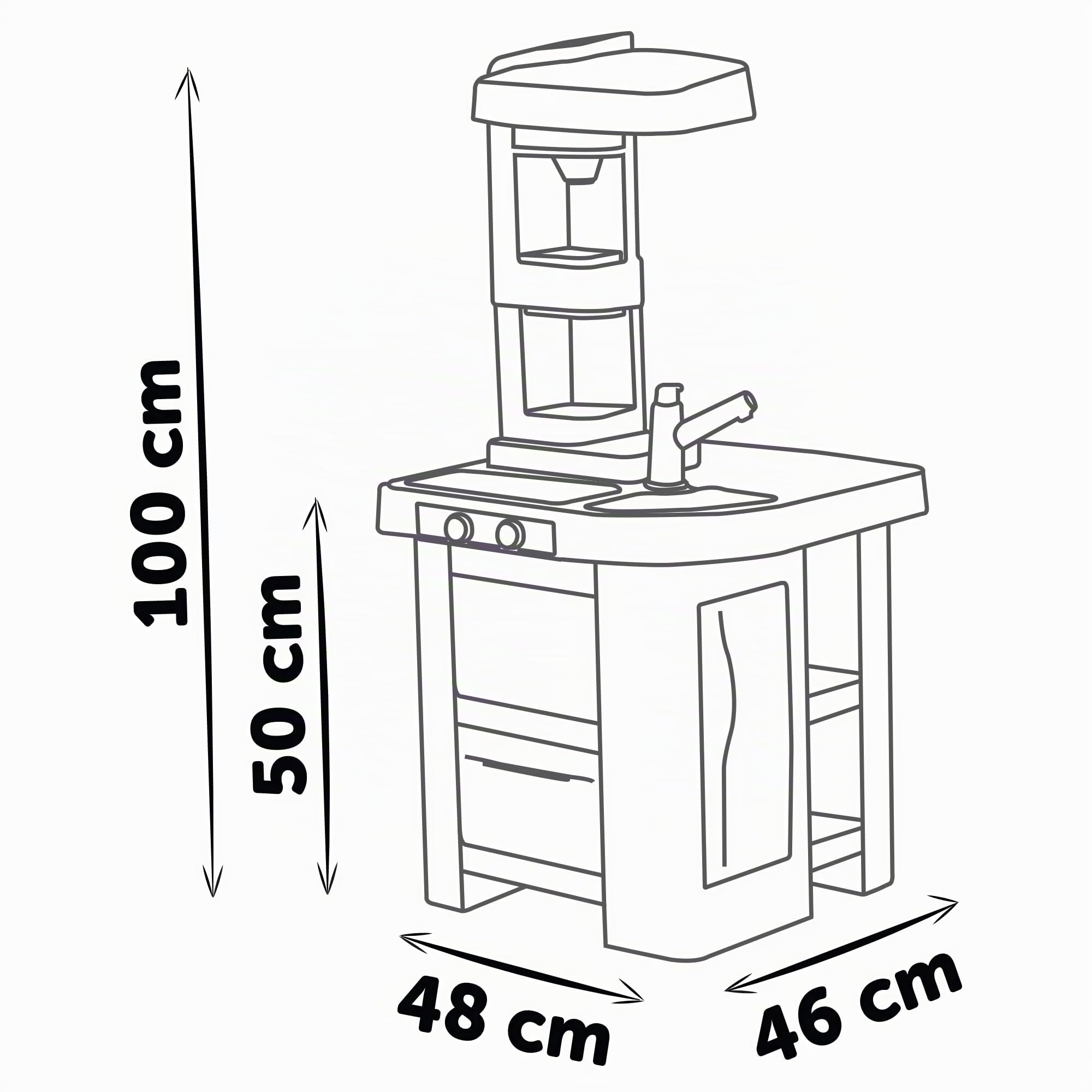 smoby-tefal-studio-k-che-spielk-che-mit-ofen-48x46x100-cm image 7
