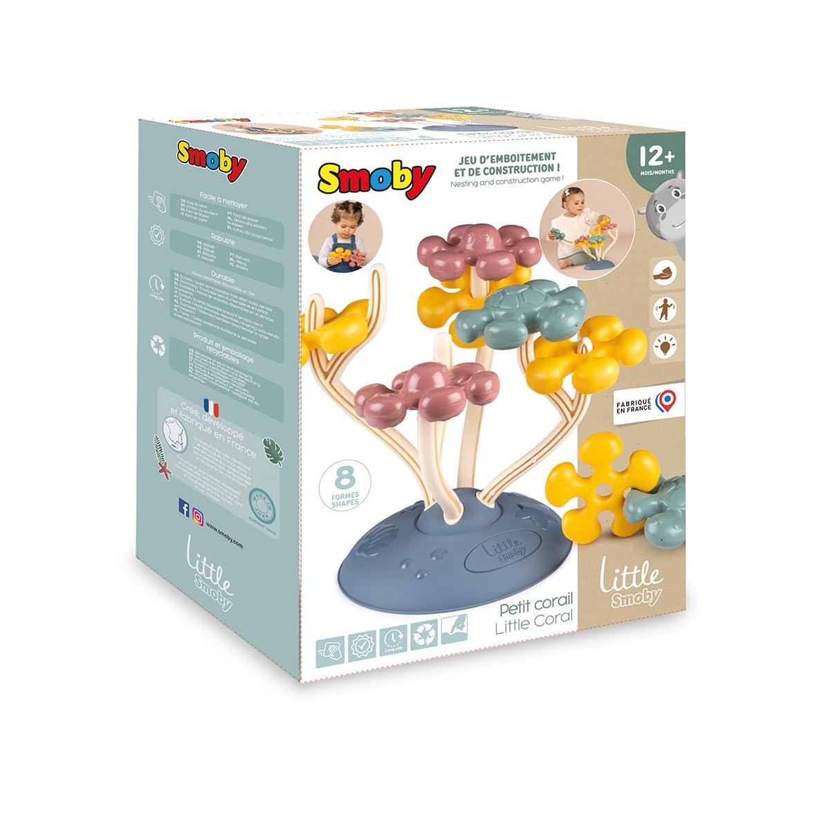 smoby-little-korallen-steckspiel-motorikspielzeug-ab-1-jahr image 7