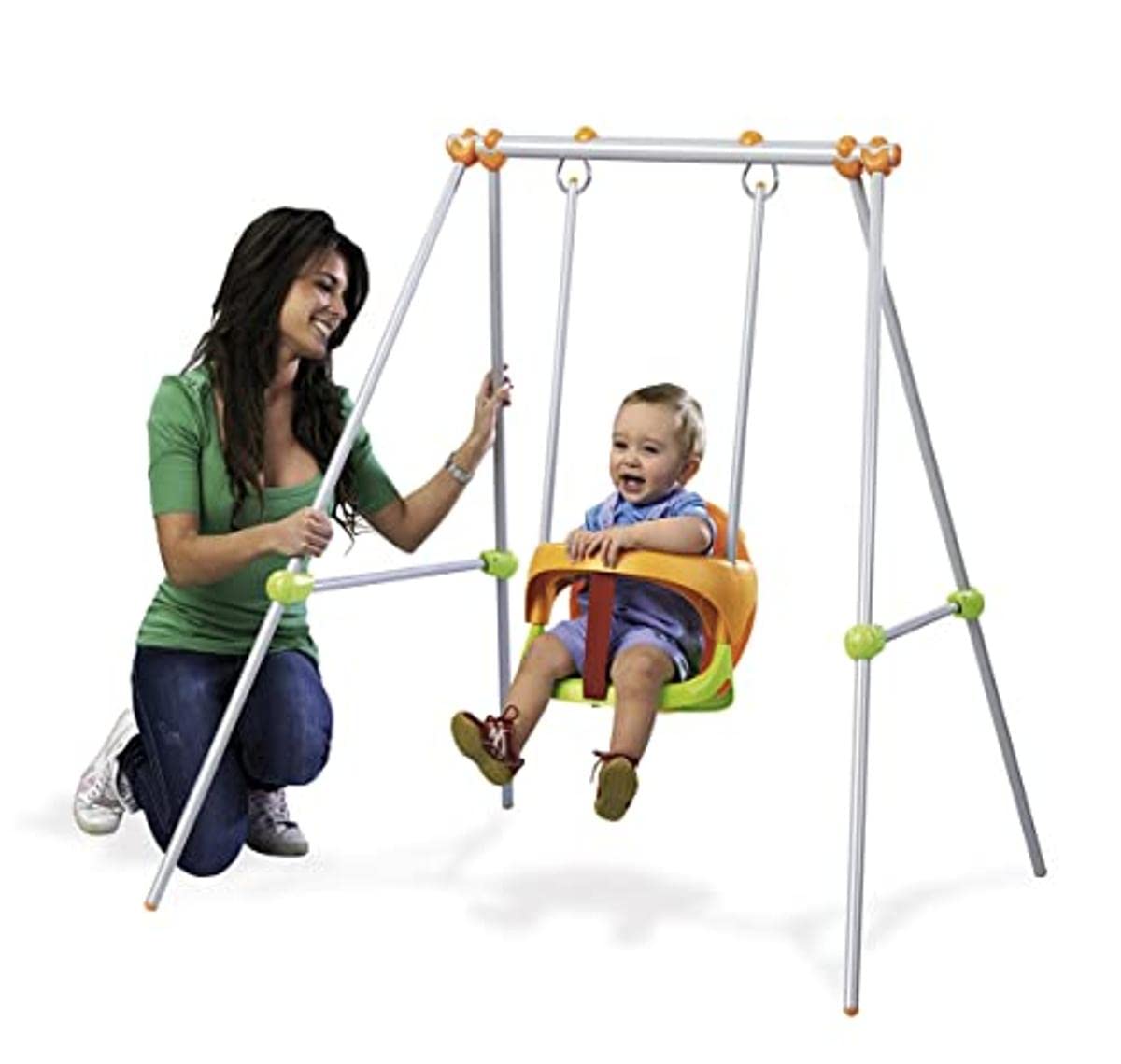 smoby-life-metall-babyschaukel-recycled-babysitz-ab-6-monate image 6