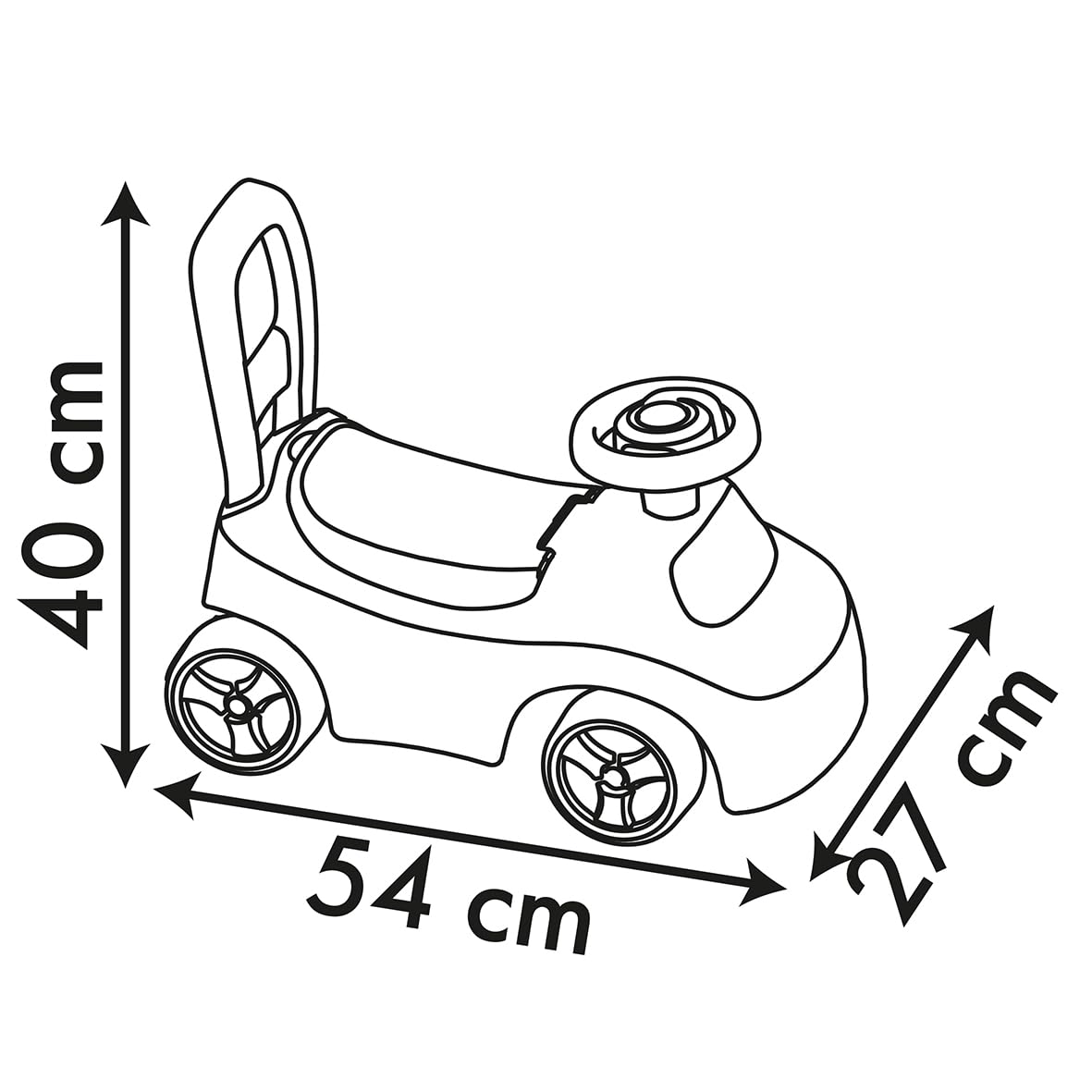 smoby-peppa-pig-rutscher-rutschauto-mit-hupe-ab-10-monaten image 6