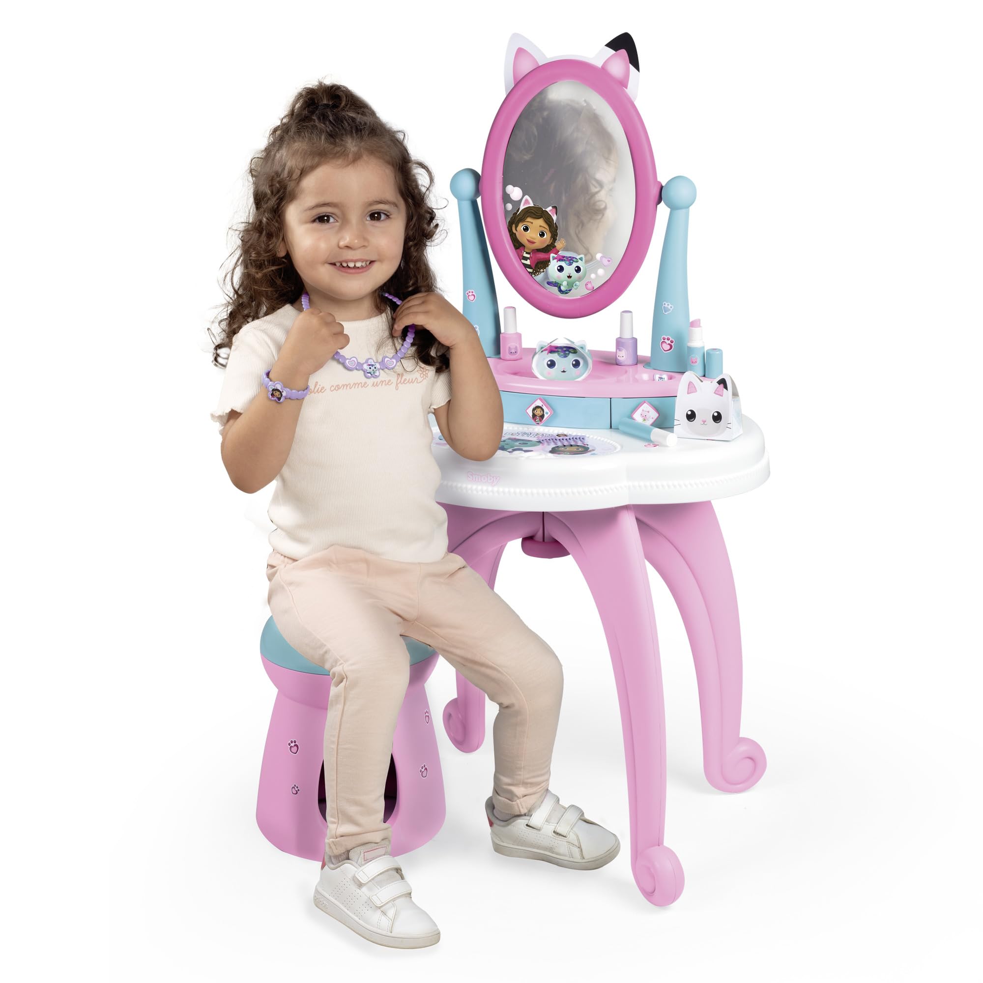 smoby-gabbys-dollhouse-frisiertisch-schminktisch-ab-3-jahren image 7