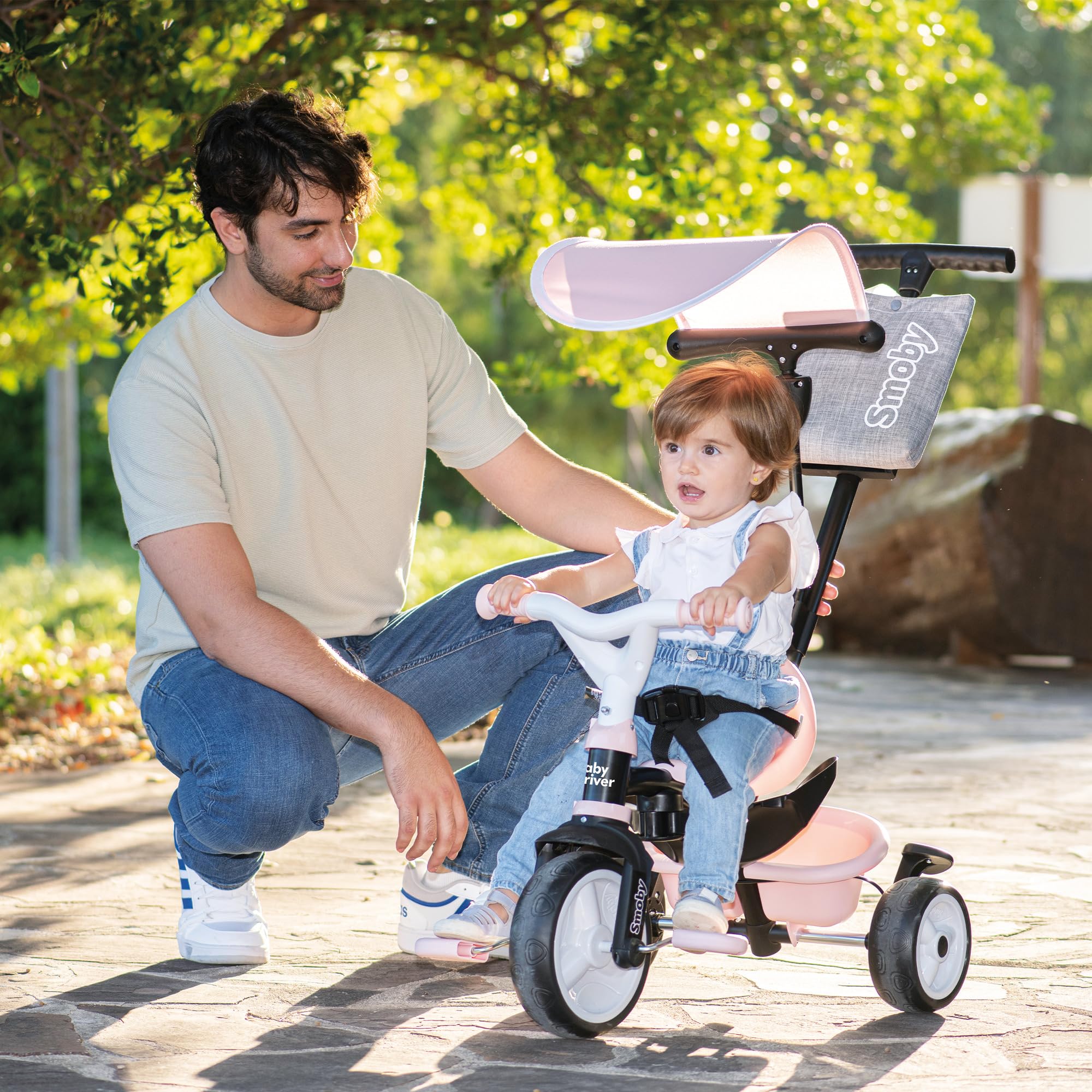 smoby-life-baby-driver-dreirad-ros-3-in-1-ab-10-monaten image 4