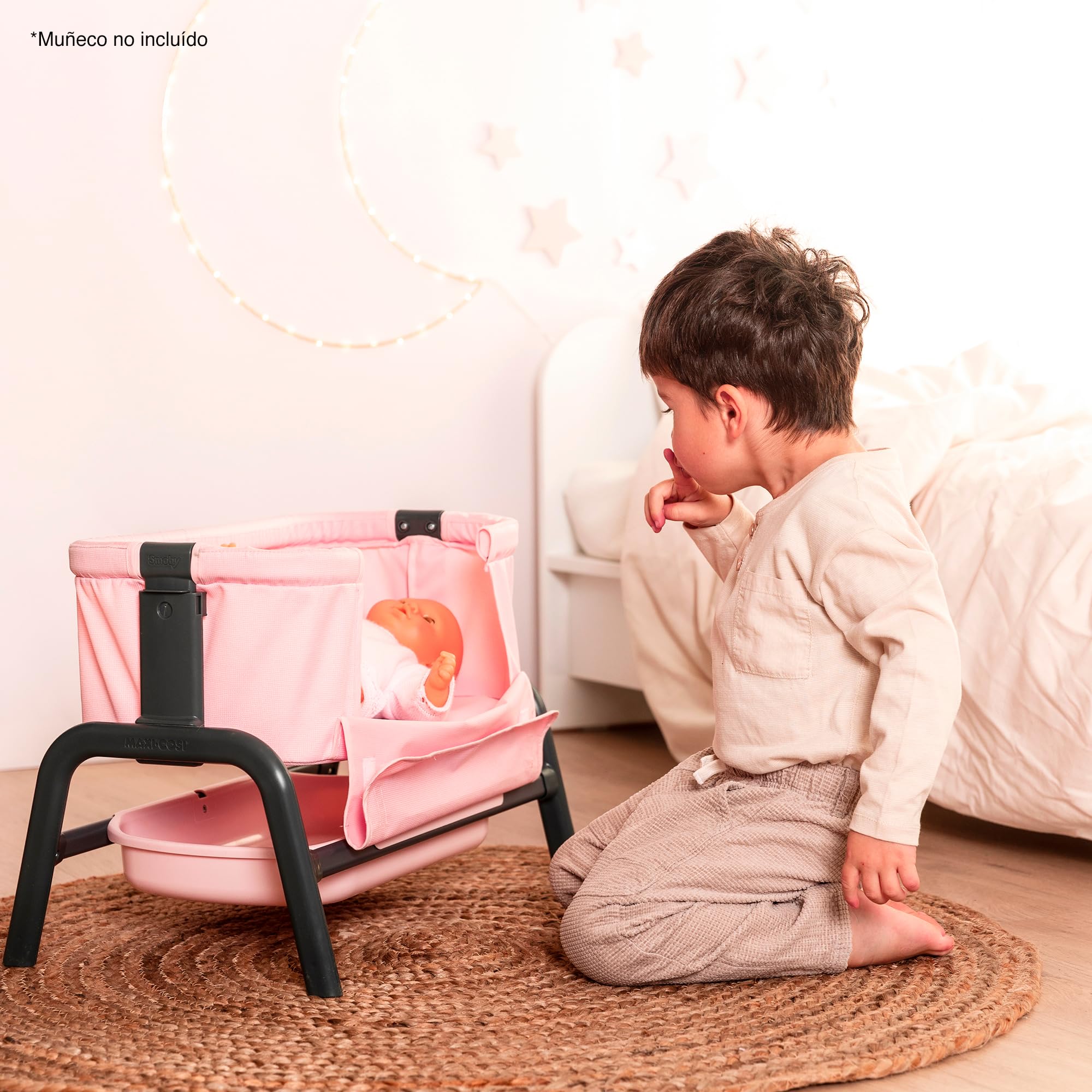 smoby-maxi-cosi-puppen-beistellbett-puppenbett-bis-38-cm-ab-3-jahren image 8