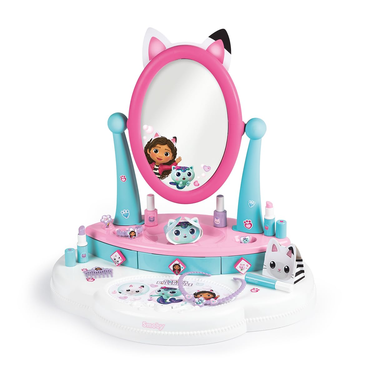 smoby-gabbys-dollhouse-picknickkorb-21-tlg-blau-ab-3-jahren image 7