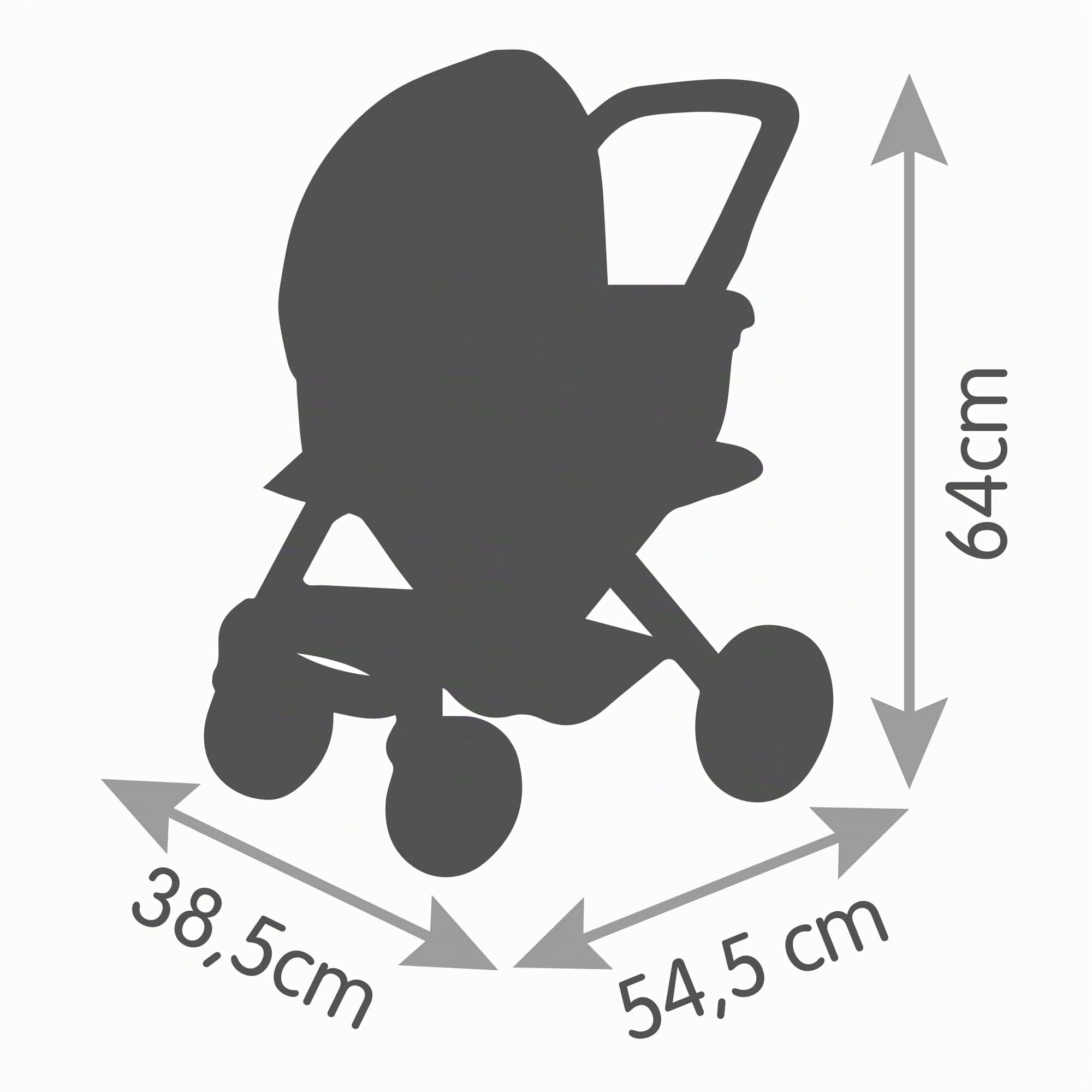 smoby-maxi-cosi-3-in-1-kombi-puppenwagen-f-r-42-cm-puppen image 3