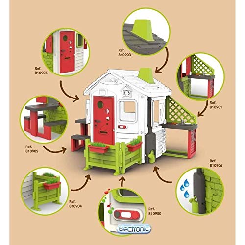 smoby-life-810901-anbau-k-che-spielhaus-mit-grill image 6