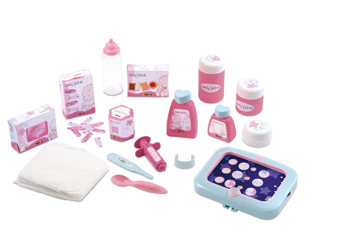 smoby-baby-nurse-puppenpflege-station-elektronisch-mit-puppe image 3