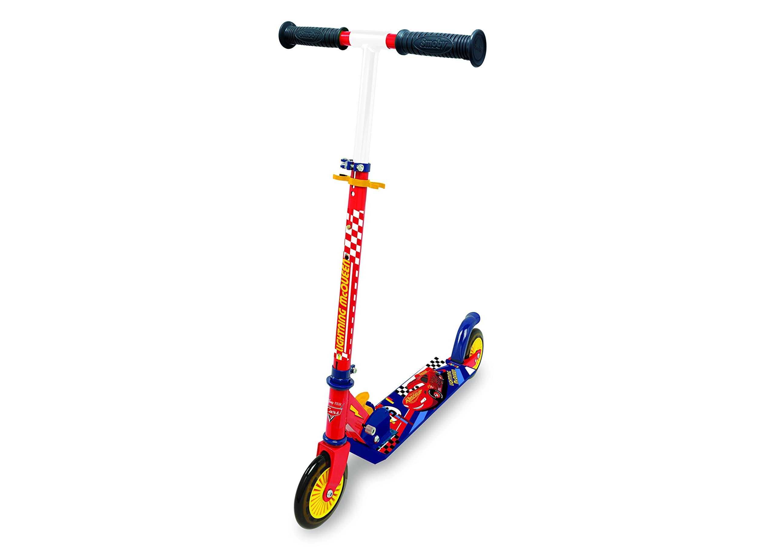 smoby-disney-cars-roller-2-r-der-klappbar-mit-bremse-ab-5-jahren image 1