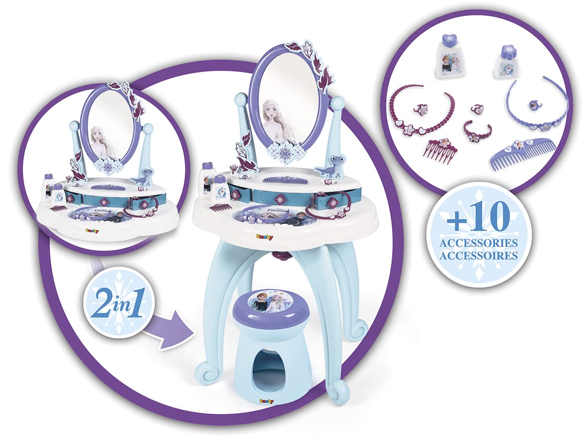 smoby-disney-frozen-frisiersalon-7600320244-schminktisch-mit-spiegel image 5