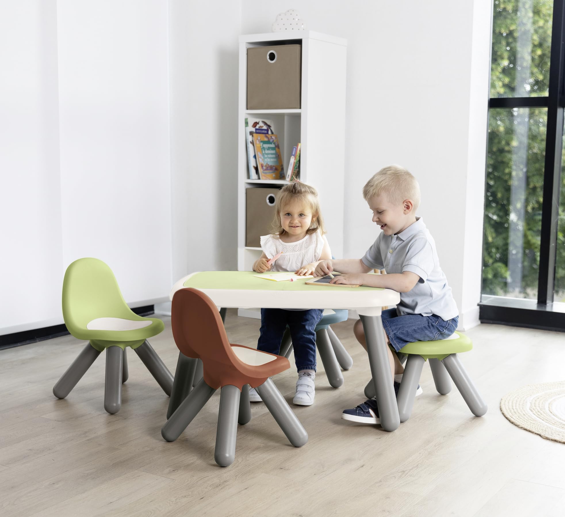 smoby-life-kinderstuhl-gr-n-kunststoff-uv-best-ndig-ab-18-monaten image 7
