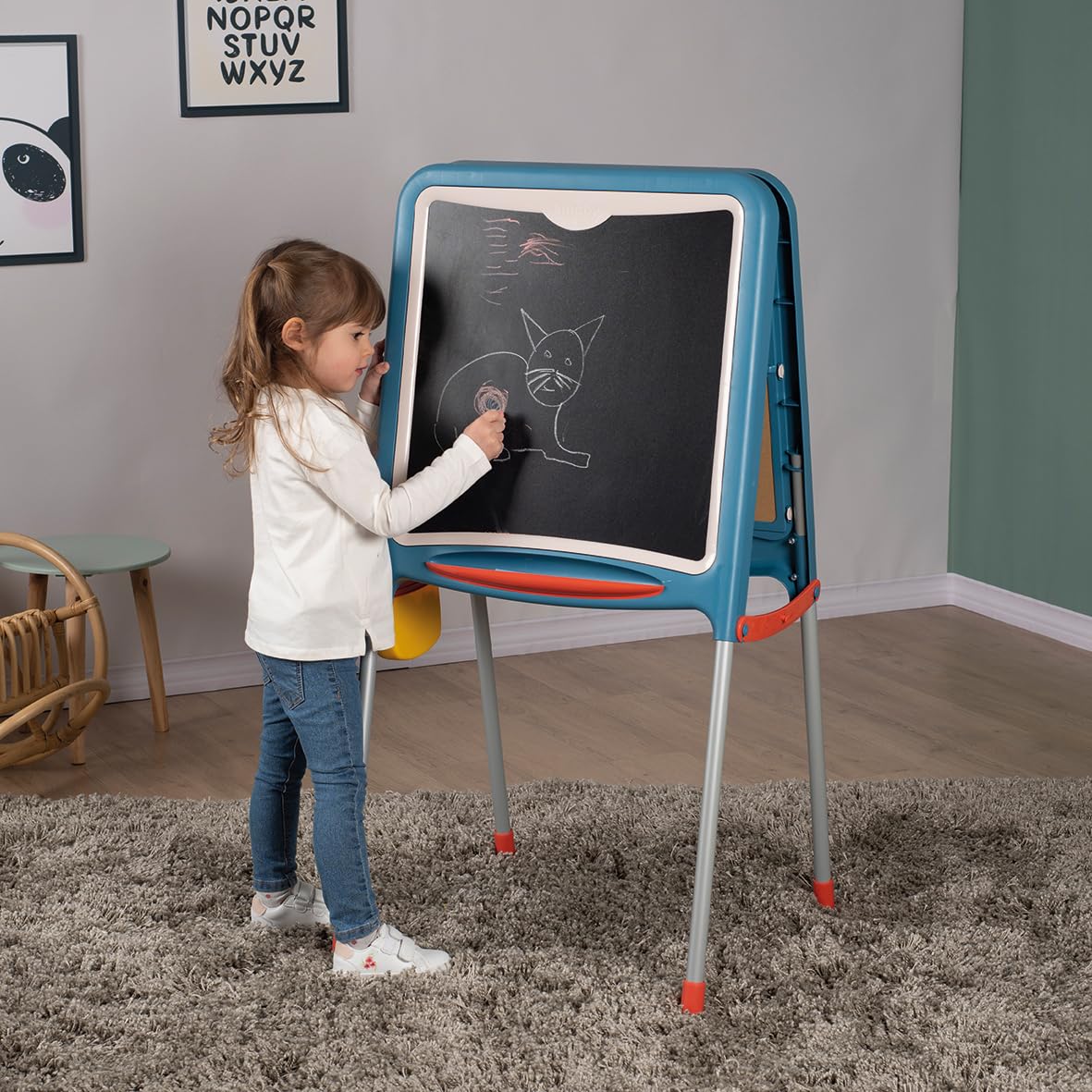 smoby-life-tubentafel-standtafel-doppelseitig-80-teilig-magnetisch image 5