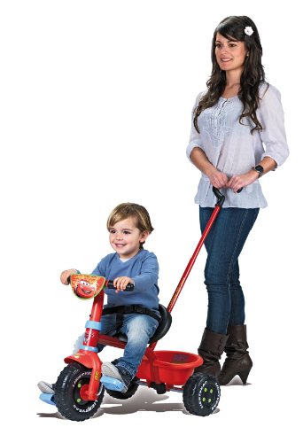 smoby-disney-cars-be-fun-dreirad-444156-mit-schubstange image 5