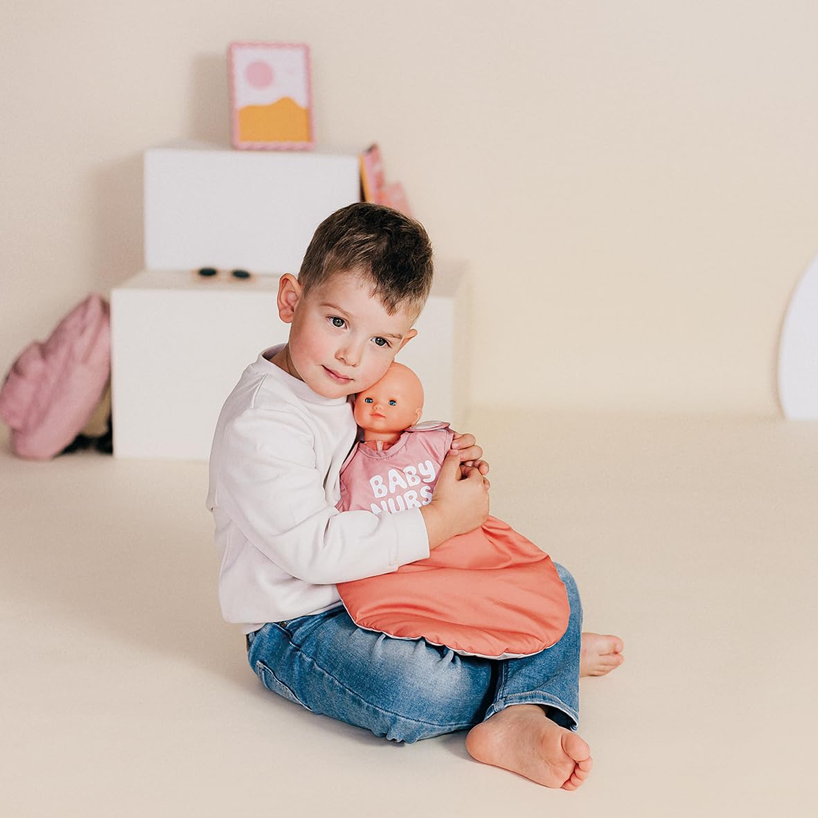 smoby-baby-nurse-puppen-schlafsack-42-cm-puppenzubeh-r-rosa image 5