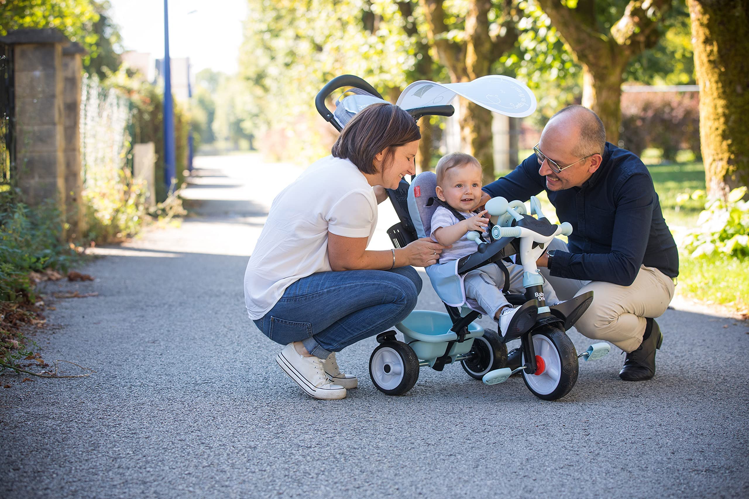 smoby-baby-driver-plus-dreirad-blau-3-in-1-ab-10-monaten image 6