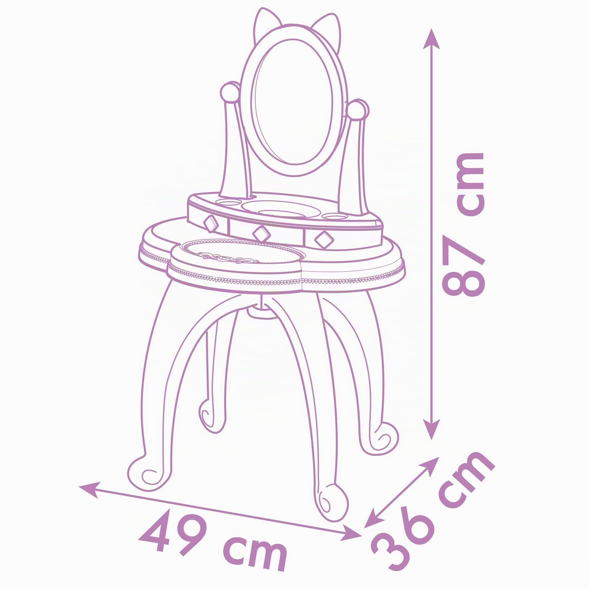 smoby-gabbys-dollhouse-frisiertisch-schminktisch-ab-3-jahren image 8