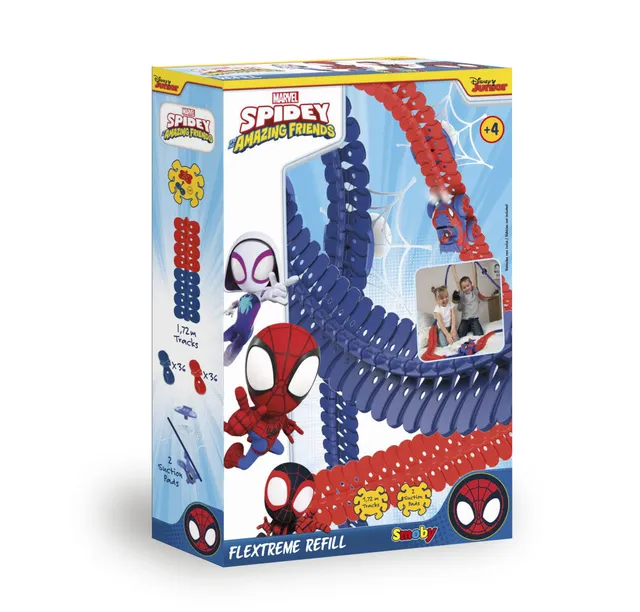 smoby-flextreme-spidey-schienen-erweiterungsset-72-teilig image 1