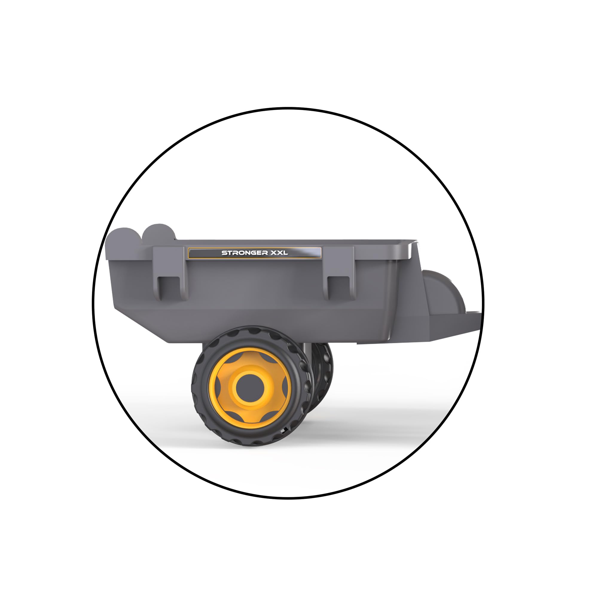 smoby-claas-traktor-stronger-xxl-trettraktor-mit-anh-nger image 3