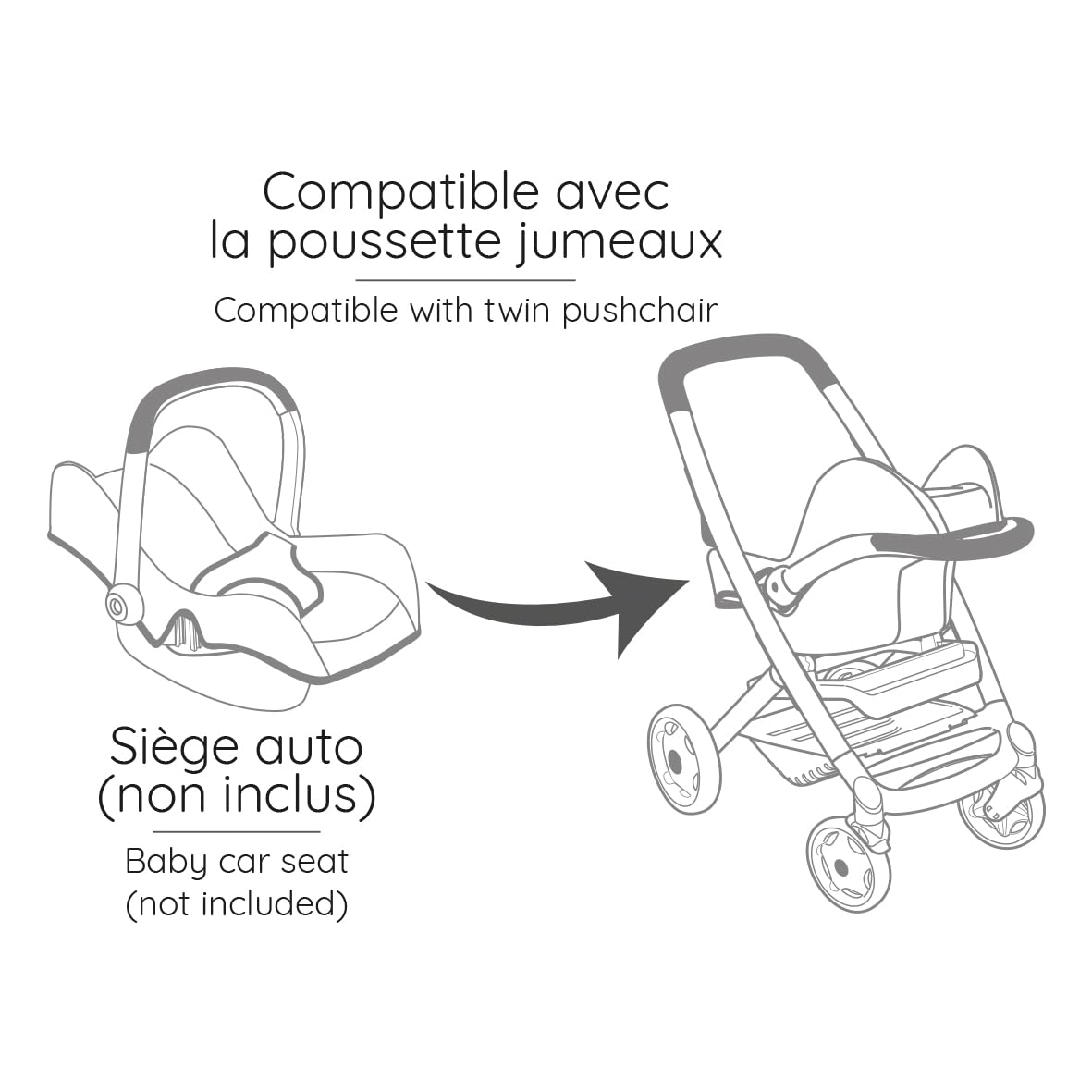 smoby-maxi-cosi-zwillings-puppenwagen-f-r-2x42cm-ab-3-jahre image 3