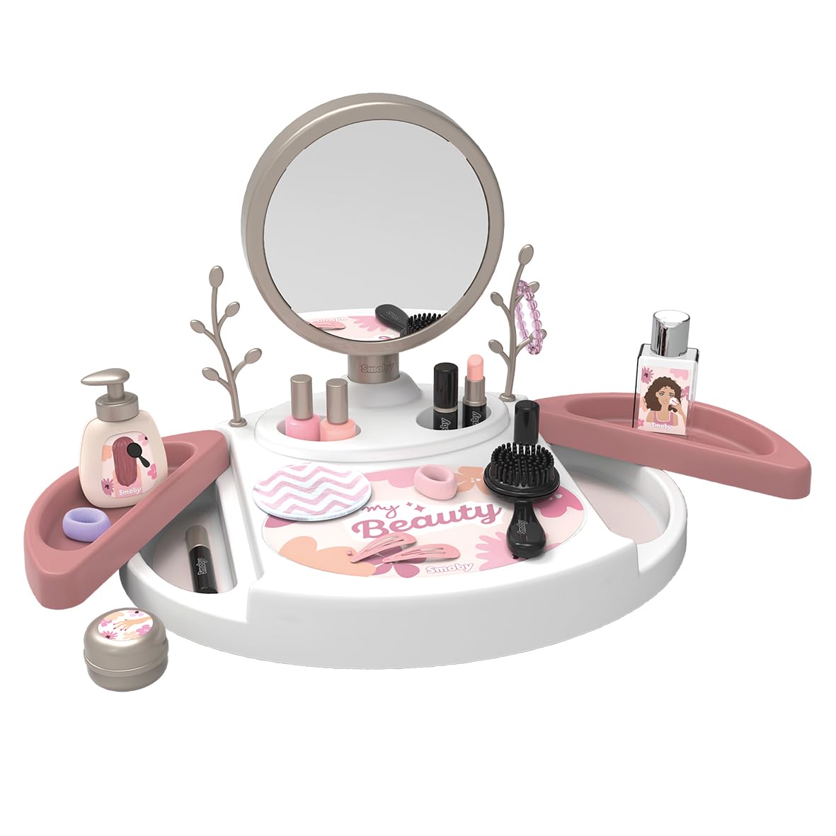 smoby-my-beauty-center-frisiertisch-schminktisch-mit-15-teilen-ab-3j image 1