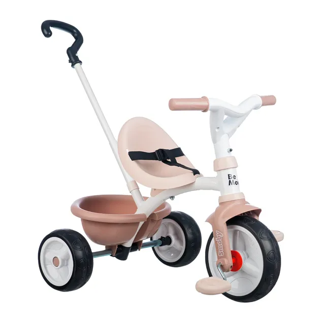 smoby-be-move-dreirad-beige-schubstange-gurt-ab-15-monate image 1