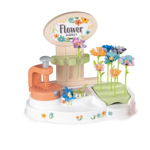 smoby-flower-market-kreativ-set-stoff-blumen-basteln image 1